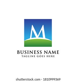 Letter M Logo Vector Design Template