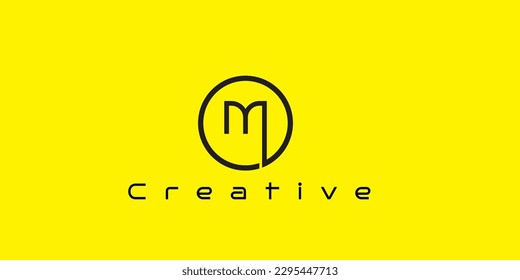 letter M logo vector design template