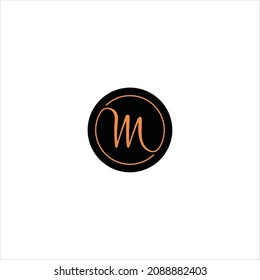 Letter M Logo Vector Fashion Templates