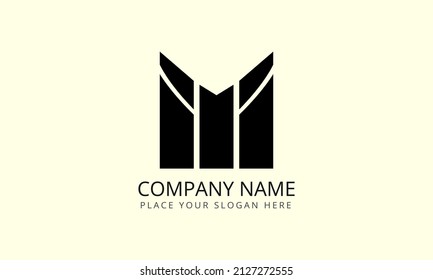 Letter " M " Logo Vector Illustration. Letter " M "  Company Logo Vector Suitable For Corporate Identity Branding, logo Template, Vector Illustration, Flat Design