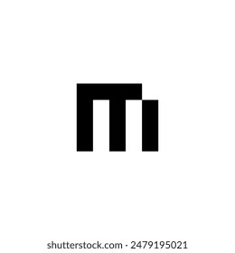 Letter M logo vector sign template