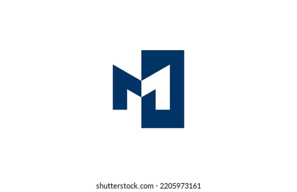 Letra M Logotipo Símbolo de vectores Plantilla de diseño Elemento de logotipo de la empresa inmobiliaria