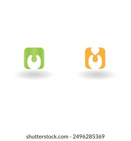 letter M logo vector symbol icon design