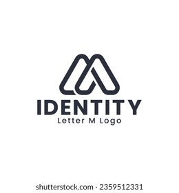 Letter M logo is very good for initials, fashion, technology etc.