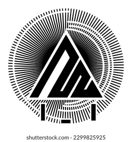 Letter M Luxury Round line Logo Design, Logotype background symbol Vector Elegant Geometric Curve Lines Illustration Creative Monogram Logo, cool and luxury for company or personal