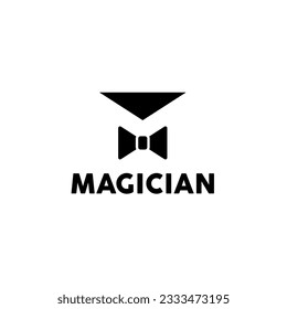 letter m magician logo design, clean, clear, modern and sophisticated, represents definite vision and purpose, professionalism and dedication
