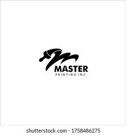 Letter M - Master Painting Logo Company