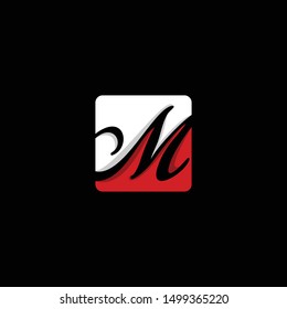 Letter M Media Creative Business Logo