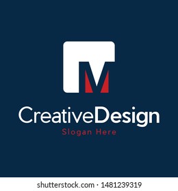 Letter M Monogram Creative Business Logo