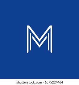 LETTER M MONOGRAM LOGO
