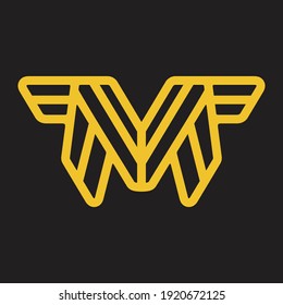 Letter M Monogram Logo Design