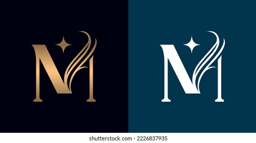 Letter M Monogram Logo design