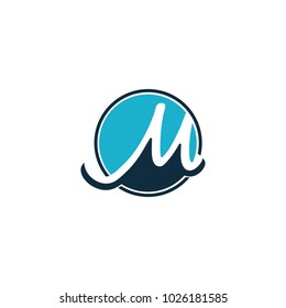 letter M movement logo