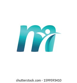 Letter M People Healthy Life Logo Design. Community Care Business Vector. Initial Typography Man or Woman Success Graphic Icon.