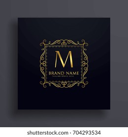 letter M premium logo design concept for your brand
