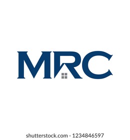 Letter M, R, and C vector logo. 