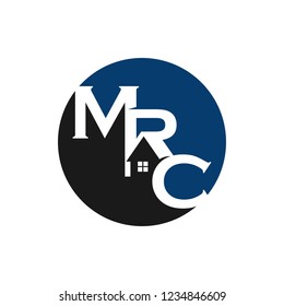 Letter M, R, and C vector logo. 
