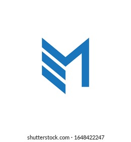 Letter M Logo Stock Vector (Royalty Free) 1057629206 | Shutterstock