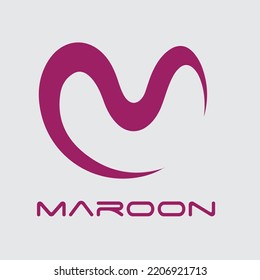 THE LETTER M SHAPES WAVES 