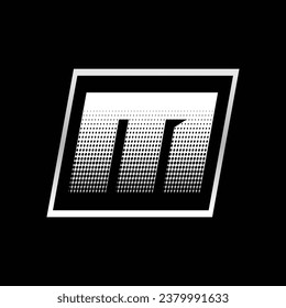Letter M Speed Logo Design Template Inspiration, Vector Illustration For Sticker, Racing.