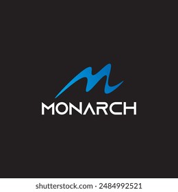 Letter M, Tech Startup Technology Logo Design