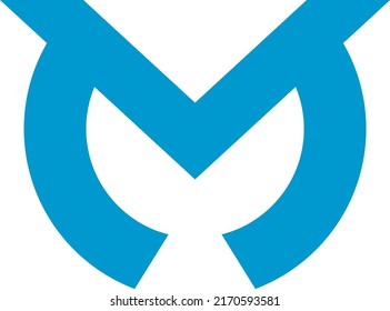  Letter M and V logo icon design template elements Icon Logo Design Element sign vector illustration creative design symbol