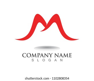 Letter M vector icons such logos