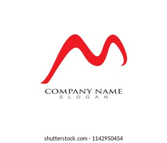 Letter M vector icons such logos Premium Vector