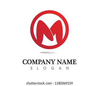 Letter M vector icons such logos