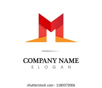 Letter M vector icons such logos
