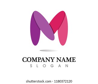 Letter M vector icons such logos
