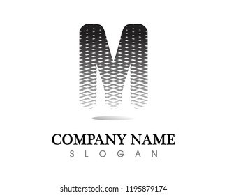 Letter M vector icons such logos