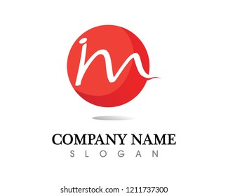 Letter M vector icons such logos