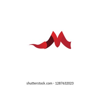 Letter M vector icons such logos
