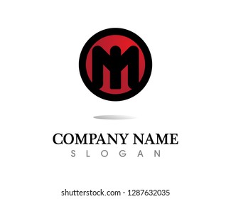 Letter M vector icons such logos