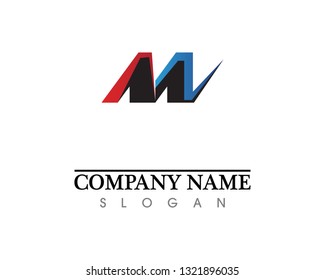 Letter M vector icons such logos