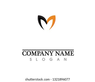 Letter M vector icons such logos
