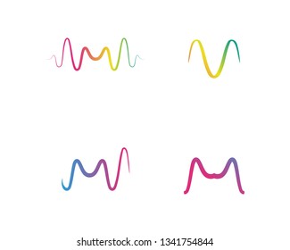 Letter M vector icons such logos