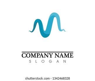 Letter M vector icons such logos