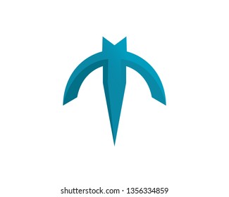Letter M vector icons such logos
