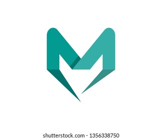 Letter M vector icons such logos