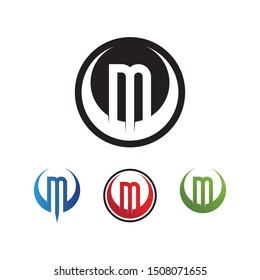Letter M vector icons such logos
