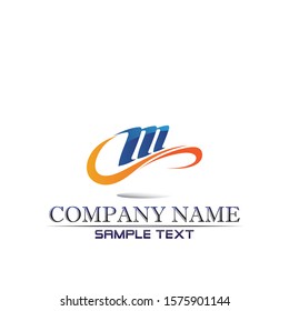 Letter M vector icons such logos
