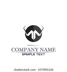Letter M vector icons such logos
