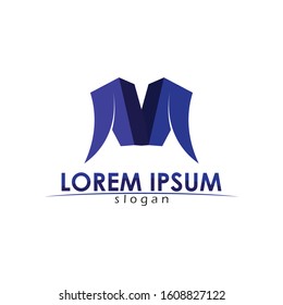 Letter M vector icons such logos
