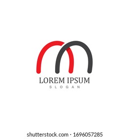 Letter M vector icons such logos