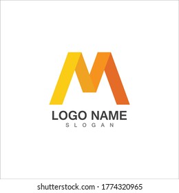 Iconos vectoriales de letra M tales como logotipos