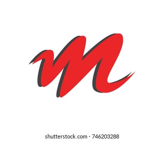 Letter M vector icons such logos
