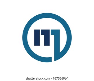 Letter M vector icons such logos template