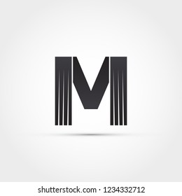 Letter M vector logo